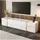 modfu TV-Schrank Lowboard 180x40x38 cm Weiß MDF/Spanplatte