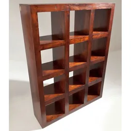Massivmoebel24 Raumteiler 138 x 36 x 184 cm Nougat