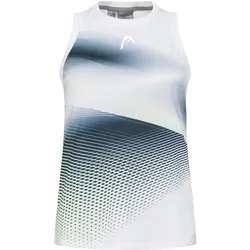 Head Tennis-Tank Top Performance 2023 (Moisture Transfer Microfiber Technologie) weiss/blau Damen