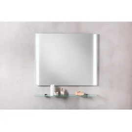 Fackelmann Glasablage 80 cm Chrom