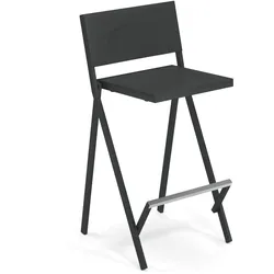 Emu Mia Barhocker Metall stapelbar - Eisen Antik