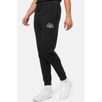 Lonsdale Herren Jogginghose normale Passform Rathven Trainingshose - Black