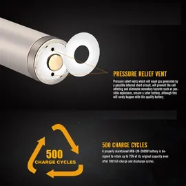 Fenix Li-Ion Akku 18650 400 mAh 1 St.