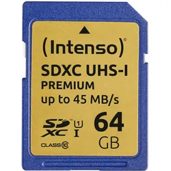 Intenso SD Karte UHS-I Premium