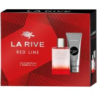 La Rive RED LINE EDT Geschenkset 90ml Parfüm + 100ml Duschgel Neu & Original!
