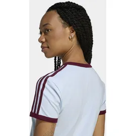 adidas Shirtkleid Blau/Maroon M