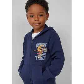 s.Oliver Sweatjacke aus Interlockjersey mit Frontprint - 92/98