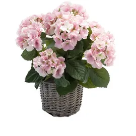 easyplants Kunstpflanze Hortensie rosa 45 cm