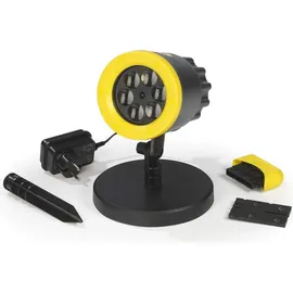 DS PRODUKTE BVB LED-Motivstrahler - Projiziert das BVB-Logo - Für innen & außen