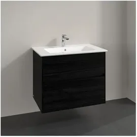 Villeroy & Boch Waschtischunterschrank 76,1 x 61 x 48 cm Black Oak