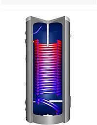 Jura-Therm ERSS 300 HR Brauchwasserspeicher 824300 mit hochleistungs Glattrohrwärmetauscher