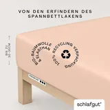 schlafgut Premium Baumwolle 180 x 200 - 200 x 220 cm red light