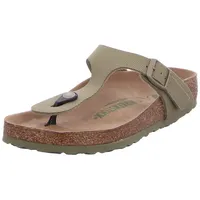 BIRKENSTOCK Damen Gizeh Vegan Flip-Flops Sandalen Grün 37 EU - 37 EU