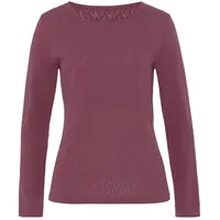 VIVANCE Langarmshirt Damen beere Gr.36/38