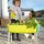 gardenico kids Gardenico Hochbeet für Kinder 38 x 56 x 76 cm Grün