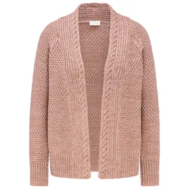 GOLDNER Elegante Grobstrickjacke rosa 21