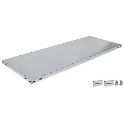 Fachboden 1000 x 500mm 2 Konsolen,  2 Träger, verzinkt