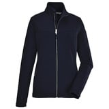 KILLTEC Damen Stretchjacke mit Stehkragen/Fleecejacke KOS 102 WMN FLX JCKT, dunkelnavy, 42,