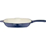 GSW Grillpfanne Blue Magic 28cm mit 2 Ausgüssen