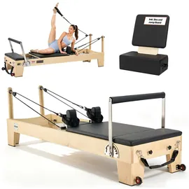 Vevor Pilates Reformer Holz