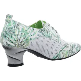 SIMEN Schnürpumps für Damen, grün, | Gr.: 37