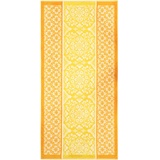 BASSETTI MARECHIARO Strandtuch aus 100% Baumwolle in der Farbe Gelb Y1, Maße: 90x180 cm
