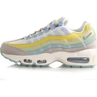 Nike WOMEN'S AIR MAX 95 DR7867-100 MEHRFARBE 35.5 - Weiß/Hellblau/Gelb - 35,5
