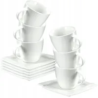 Kadax Kaffeetasse 0,22 l Weiß 12 St.