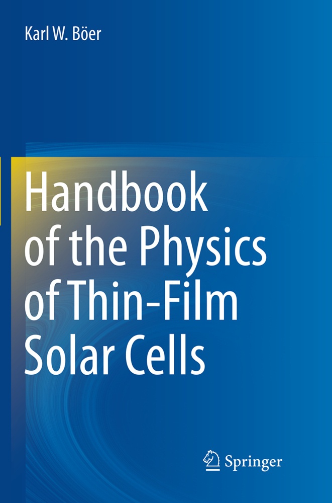 Handbook Of The Physics Of Thin-Film Solar Cells - Karl W. Böer  Kartoniert (TB)