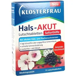 KLOSTERFRAU Hals-AKUT Lutschtabletten 16 St