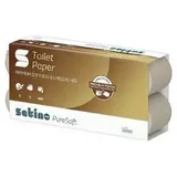 E/D/E PureSoft Toilettenpapier Kleinrollen 2-lagig 400 Blatt