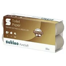 E/D/E PureSoft Toilettenpapier Kleinrollen 2-lagig 400 Blatt