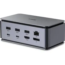 Lindy USB-C® Dockingstation DST-Pro USB4 Passend für Marke: Universal integrierter Kartenleser, US