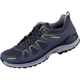 Lowa Innox Evo GTX LO Herren stahlblau/limone 44.5