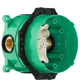 Hansgrohe VERNIS SHAPE | BOFLER Unterputz Duschsystem #20, Armatur, I-BOX, Regendusche 30x30cm, Handbrause, Brauseschlauch, Brausehalter, matt schwarz