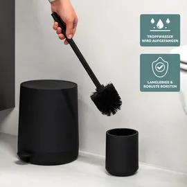 ELUNO WC-Garnitur TESERO Schwarz 1
