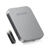 iDsonix Externe SSD 2TB, USB 3.2 Gen 2x2, bis zu 2000 MB/s, Portable SSD mit USB C Kabel und Magnetisch, 4K Prore HDR, externes Solid State Drives für USB C Smartphone/Laptop/Tablets/Gaming Konsole