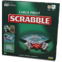 Kids Play Time Scrabble Großdruck-Edition, XL-Buchstaben mit hohem Kontrast