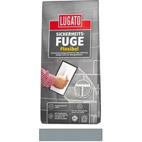 Lugato Sicherheitsfuge Flexibel Flexfugenmörtel bis 6 mm Silbergrau 1 kg