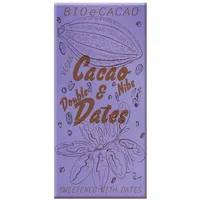 bioecacao Cacao & Double Dates Zartbitterschokolade 90 g