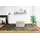 DOMO collection Hocker Faenza Polyester 60 x 41 x 60 cm Beige
