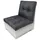 king matratzen Bodenkissen 40 x 40 cm Grau