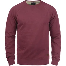 Longpullover BLEND "Sweatshirt BHAlex", Herren, Gr. XXL, lila (zinfandel), Obermaterial: 60% Baumwolle CO. 40% Polyester PES., Sweatshirts Longpullover