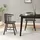 [en.casa] Esszimmerstuhl Stami Holz schwarz 2er Set