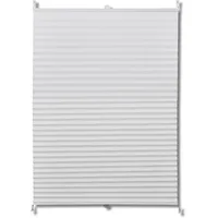 VidaXL Verdunklungsplissee 60×100 cm Weiß