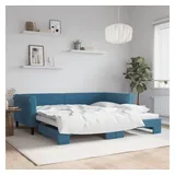 vidaXL Tagesbett 100 x 200 cm Blau