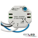 ISOLED Universal-Push Dimmer für dimmbare 230V Leuchtmittel/Trafos, 300VA