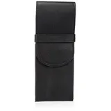 Alassio 2617 - Schreibgeräteetui aus echtem Leder, Etui in schwarz,