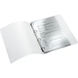 Leitz WOW Ringbuch 4-Ring, 30mm, A4, weiß (42580001)