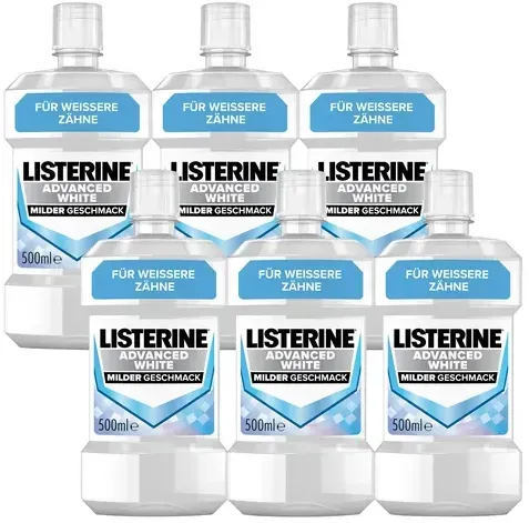 Listerine Mundspülung Advanced White Mild Multipack